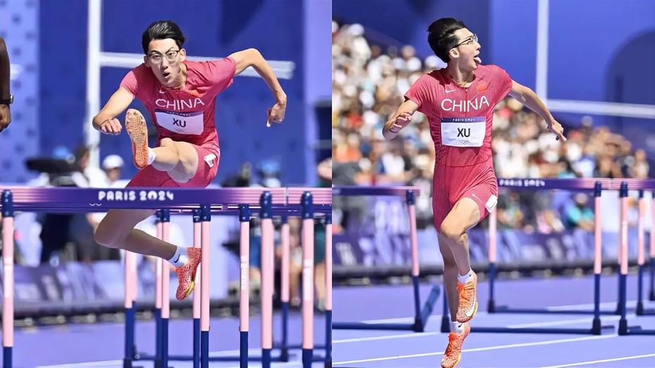 跨栏比赛上英国选手获得第一名 跨栏比赛上英国选手获得第一名